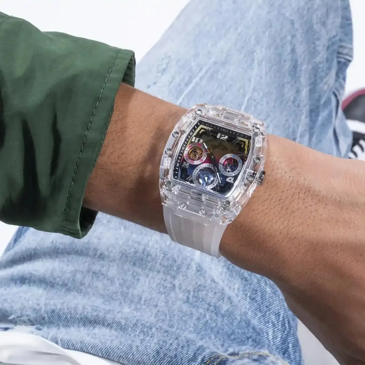 Montre Guess Phoenix pour homme GW0499G3 - Image 7